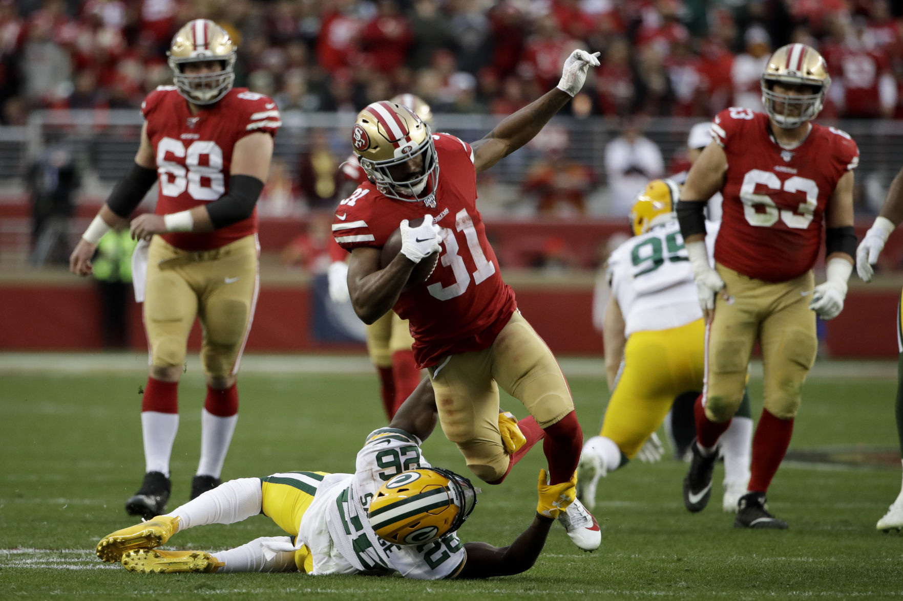 49ers 37, Packers 20